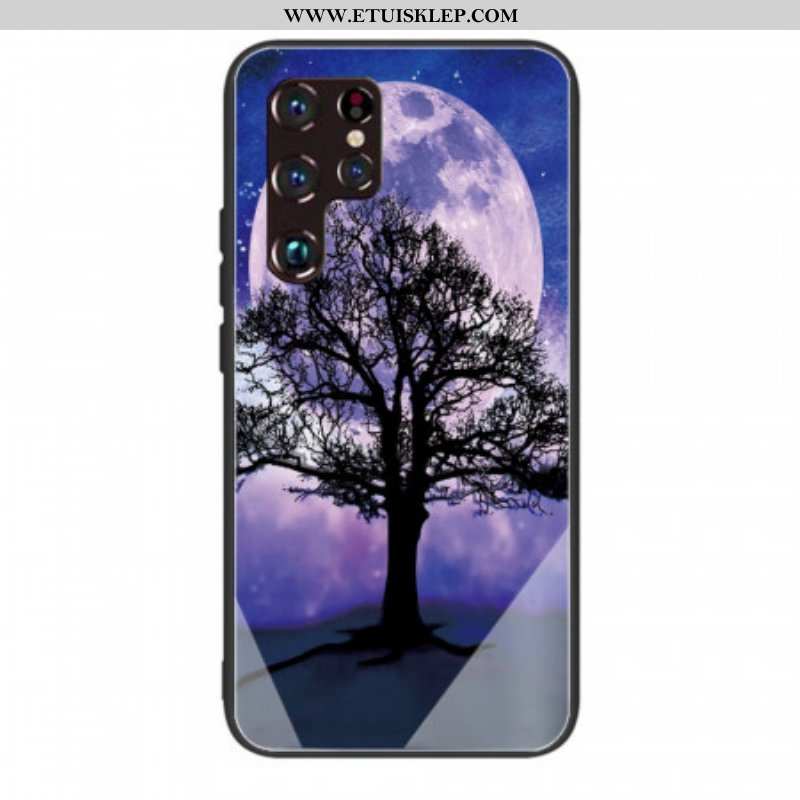 Etui do Samsung Galaxy S22 Ultra 5G Szkło Hartowane Drzewo Świata